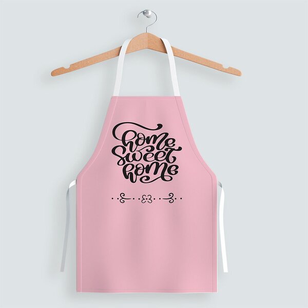 Avental De Cozinha Oxford Com Regulador De Altura Rosa Home S