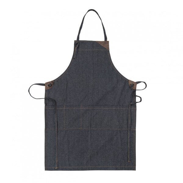 Avental Denim Dark Copa E Cia Dark