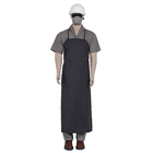 Avental Forrado 120x70cm Preto Carbografite