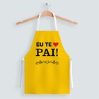 Avental Masculino Oxford Com Regulador De Altura Amarelo Eu T