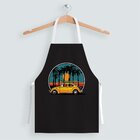 Avental Masculino Oxford Com Regulador De Altura Bege Fusca F