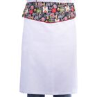 Avental Mestre Cervejeiro Branco Vermelho Barman Garçom - Bra