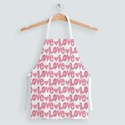 Avental Oxford Com Regulador De Altura Love Rosa