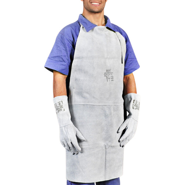 Avental Proteção Raspa Sem Emenda 1,00x0,60 Cm Zanel Ca 13989