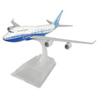 Avião Miniatura De Metal Boeing Em Escala 1:400 Colecionável