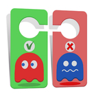 Aviso De Porta Gamer Ghost