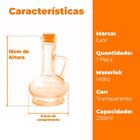 Azeiteiros De Vidro Com Rolha Galheteiros 2 Peças 180ml E 230