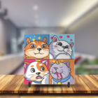 Azulejo  Personalizado Gato2 *atenção As Medidas*