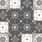 Azulejo Adesivo Lavável Azulejo Grego Em Tons De Cinza Bege E