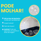 Azulejo Adesivo Lavável Metro White