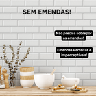 Azulejo Adesivo Lavável Metro White