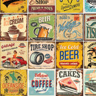 Azulejo Adesivo Lavável Retro Vintage + Kit Aplicação Completo