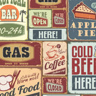 Azulejo Adesivo Lavávels Retro Vintage Para Cozinha