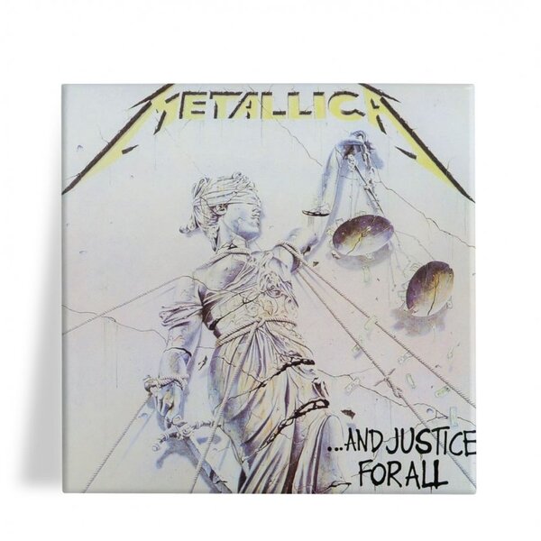 Azulejo Decorativo Metallica And Justice For All 15x15