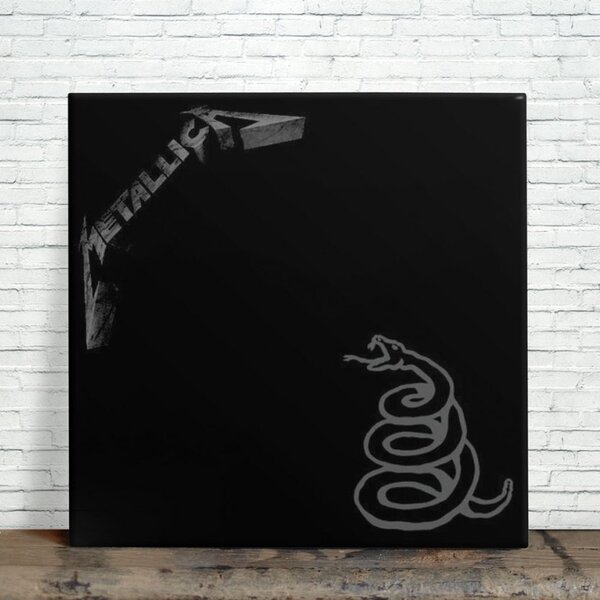 Azulejo Decorativo Metallica The Black Album 15x15 | Leroy Merlin