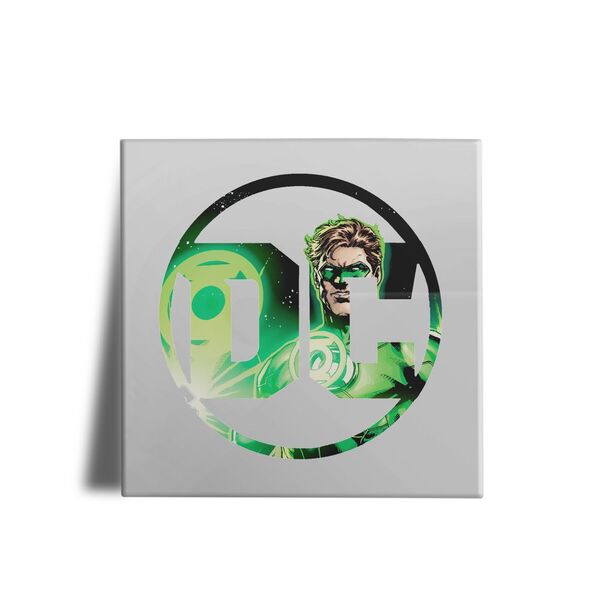 Azulejo Decorativo Personalizado Dc Lanterna Verde