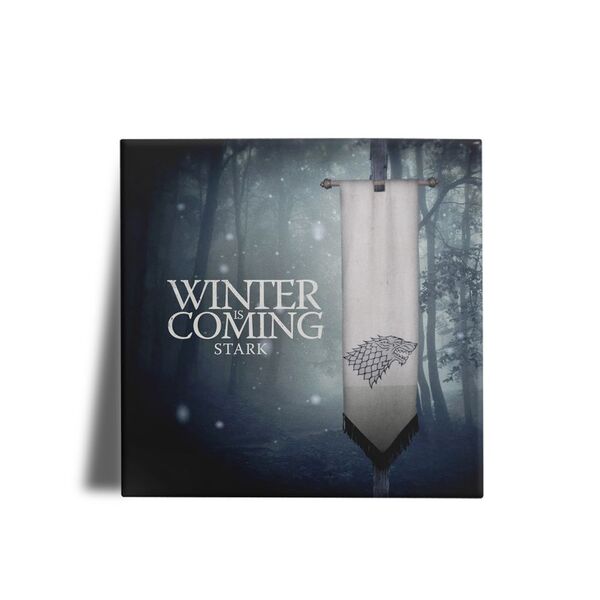 Azulejo Decorativo Personalizado Got Stark Flámula