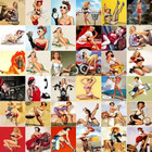 Azulejo Decorativo Pin-up