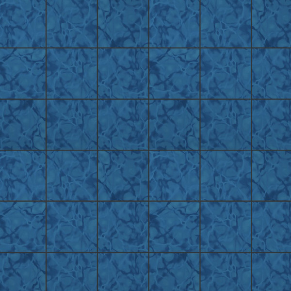 Azulejo Para Piscina 1m² Azul Sagi 10x10 Linha Gonzalez - Str