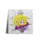 Azulejo Personalizado Ela É De Leão