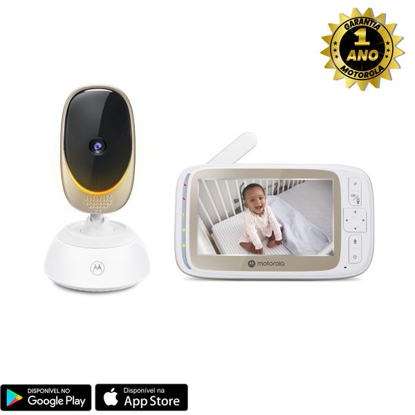 Babá Eletrônica Comfort Vm85 Connect Lcd 5.0 Wi-fi Motorola | Leroy Merlin