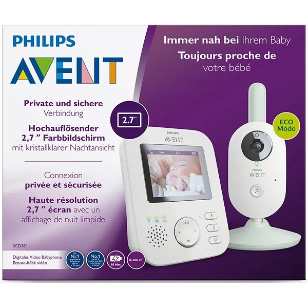 Baba Eletronica Eco Mode Philips Avent Scd831/78
