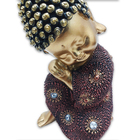 Baby Buda Da Sabedoria Buda Refletindo Brilhante 12 Cm