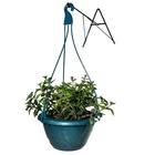 Bacia 19cm Com Haste Para Jardim Suspenso Vaso Anti-dengue -