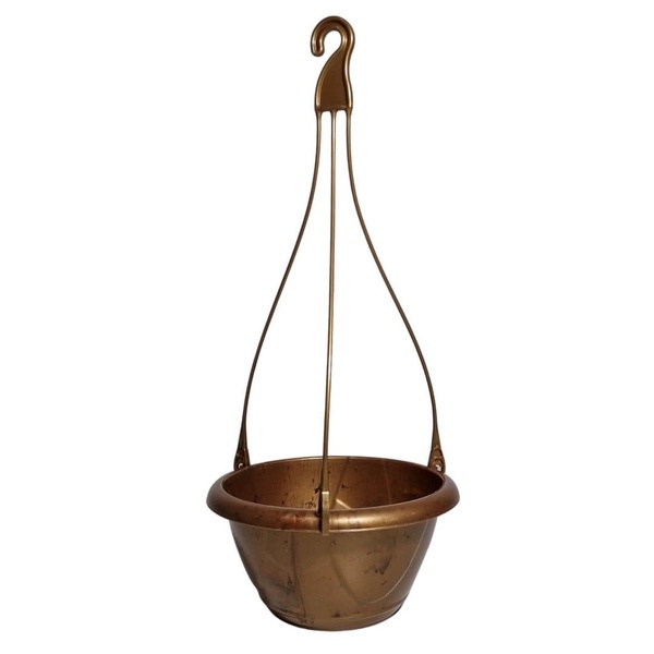 Bacia 19cm Com Haste Para Jardim Suspenso Vaso Anti-dengue -