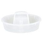 Bacia Balaio Oval de Limpeza Cristal 6L Sanremo