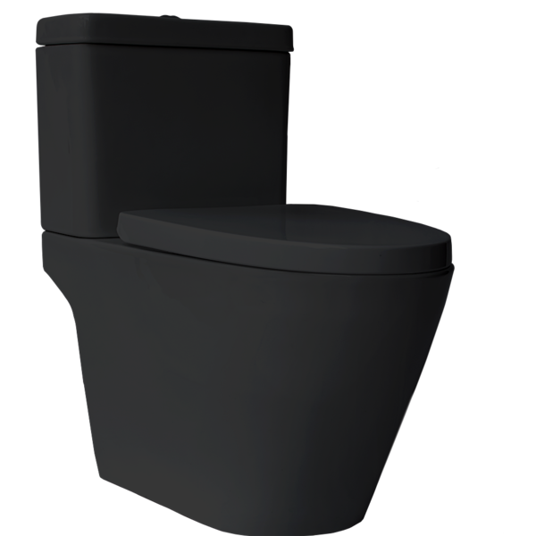 Bacia Com Caixa Acoplada Monobloco Preto Fosco Mp 810 Manplex