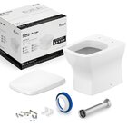 Bacia Convencional Assento Pp Com Queda Amortecida E Compleme