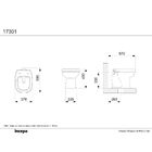 Bacia Convencional Avant Plus Branco - Incepa