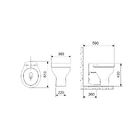 Bacia Convencional Sem Abertura Frontal Acesso Plus Branco Pn
