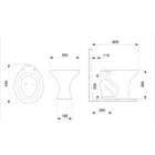 Bacia Convencional Zip Biscuit Incepa