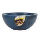 Bacia de Plástico Alcantara Azul 22x51x51cm Verdy