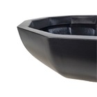 Bacia De Polietileno P/ Plantas Vaso Sextavado P/ Suculentas