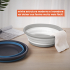 Bacia Dobravel 8 Litros - Simplo Branco