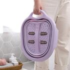 Bacia Dobravel Banheira Massageador Para Pés