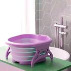 Bacia Dobravel Banheira Massageador Para Pés