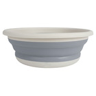 Bacia Dobrável De Plástico 5 Litros - Simplo Branco U