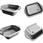 Bacia Dobrável Retrátil Tábua Multifuncional Silicone