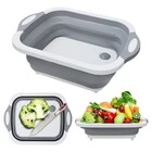 Bacia Dobrável Retrátil Tábua Multifuncional Silicone