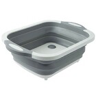 Bacia Escorredor Silicone Retratil 3 Em 1 Bandeja Dobravel Ta