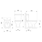 Bacia Para Caixa Acoplada Fit Plus Branco Celite