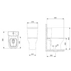 Bacia Para Caixa Acoplada Vip Branco Celite