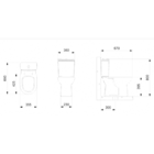 Bacia Para Caixa Sifônica Saída Vertical Debba Branco- Roca L