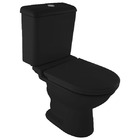 Bacia Sanitária com Caixa Acoplada 3/6L Calypso Plus Preta Incepa