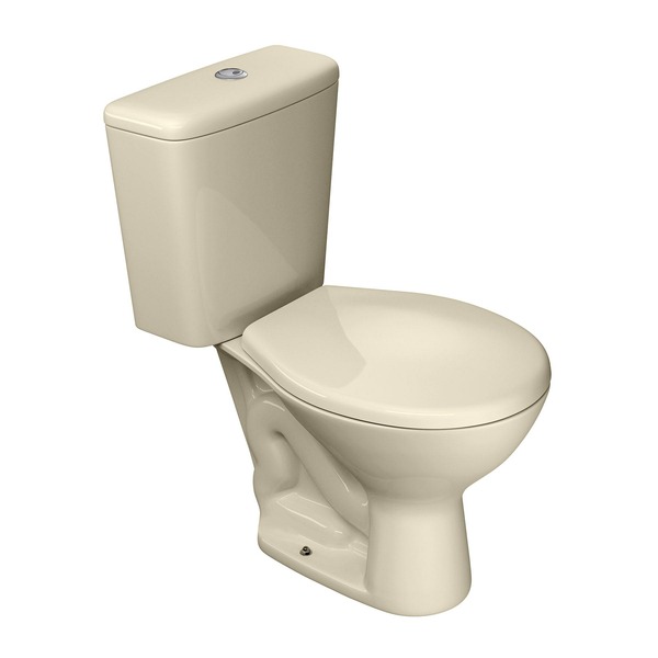 Bacia Sanitária com Caixa Acoplada 3/6L Izy Creme Deca