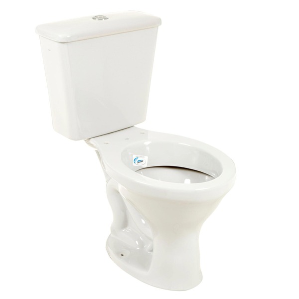 Bacia Sanitária com Caixa Acoplada 3/6L Sabará Cinza Claro Icasa 